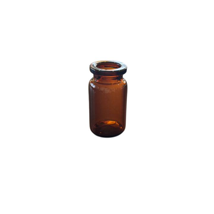 Amber Crimp Glass Vial 21.75x46mm 10ml