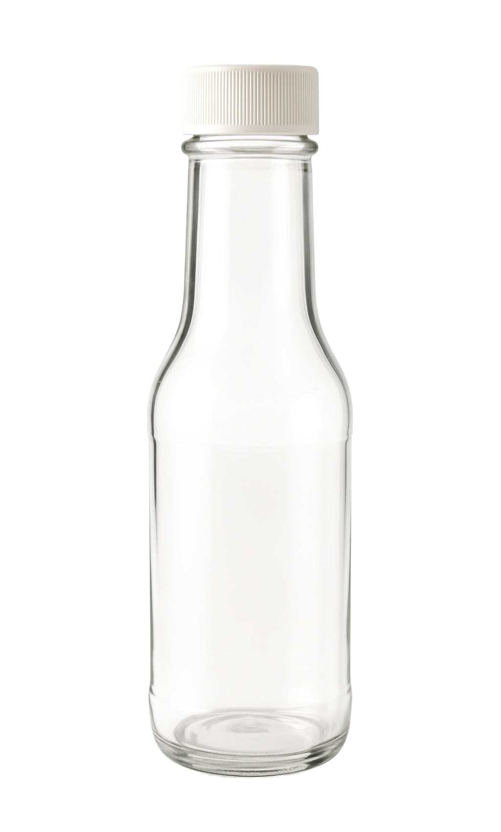White Screw Caps 24-414 for Woozy Bottles Hot Sauce - Food Grade Foam Liner