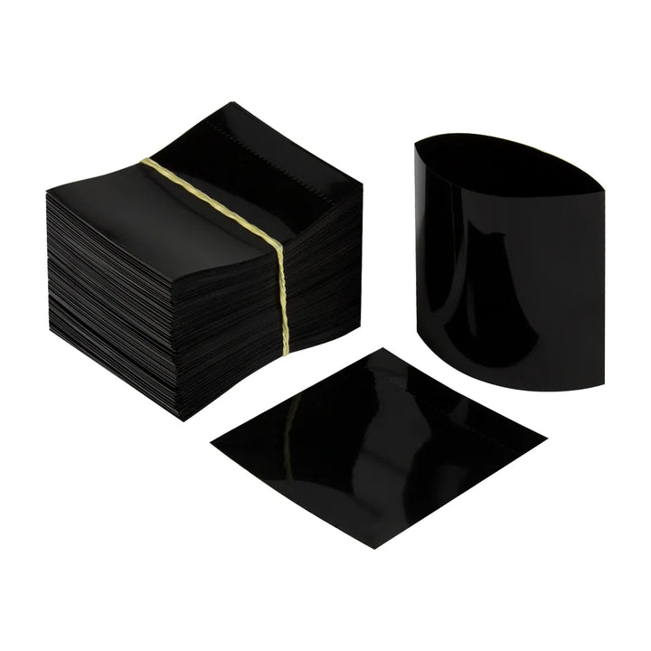 45mm x 52mm (1.77 x 2.05 in) Black Perforated Shrink Band