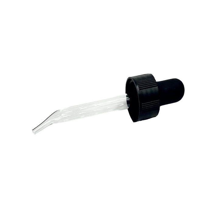 4 Dram 71mm Glass Dropper w/ Silicone Rubber Bulb #Cap Drop 18-4