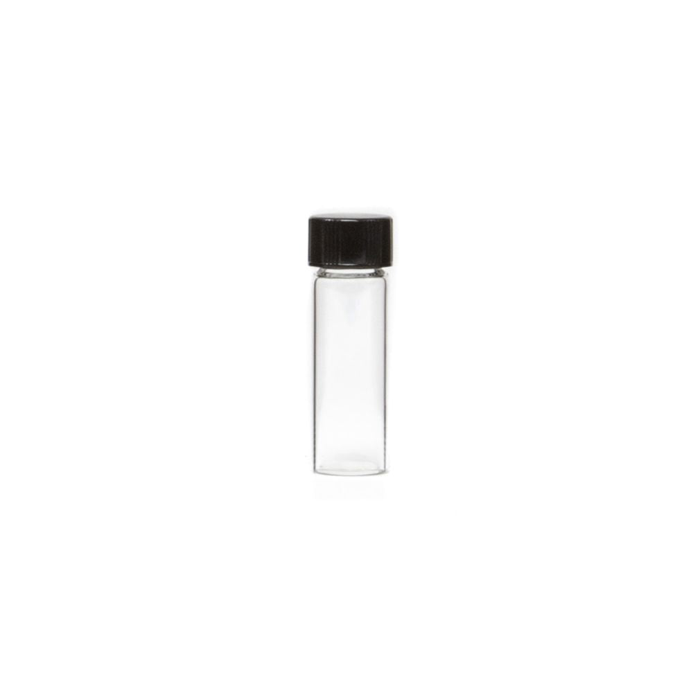 1 Dram Clear Borosilicate Glass Vial #S910 1