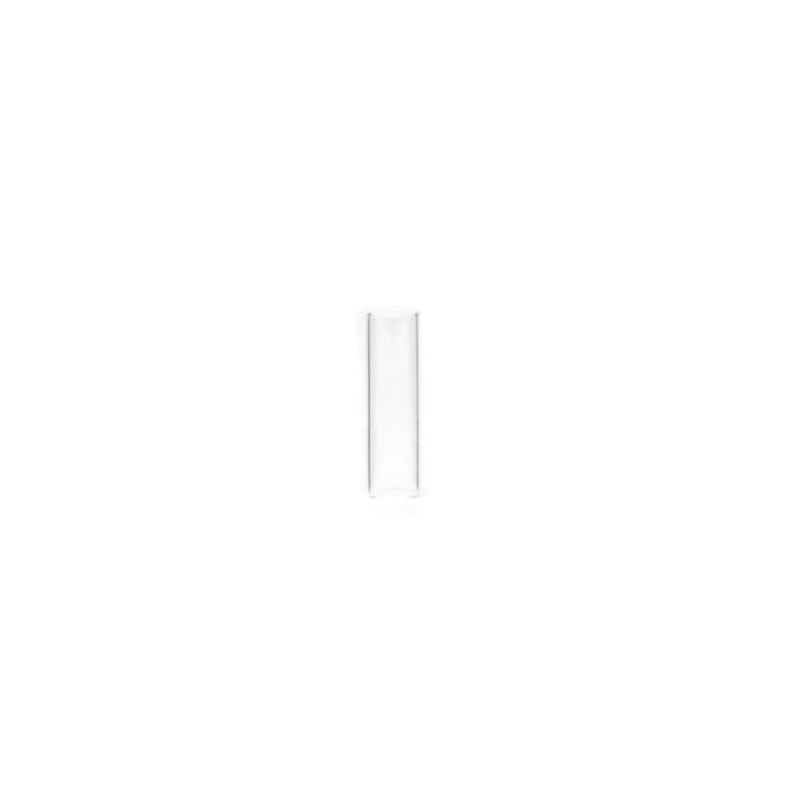 Glass Shell Borosilicate Vial Flat Bottom 1/4 Dram #S930 1/4