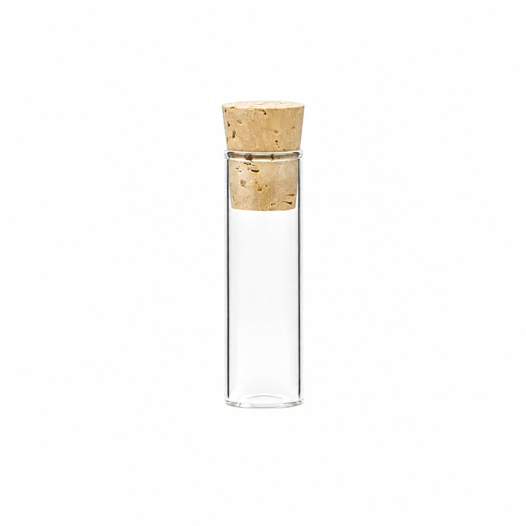 1 Dram (3.7ml) Glass Shell Vial for Wedding Favors Art Crafts DIY Decorations – Flat Bottom 15x45mm #S930 1