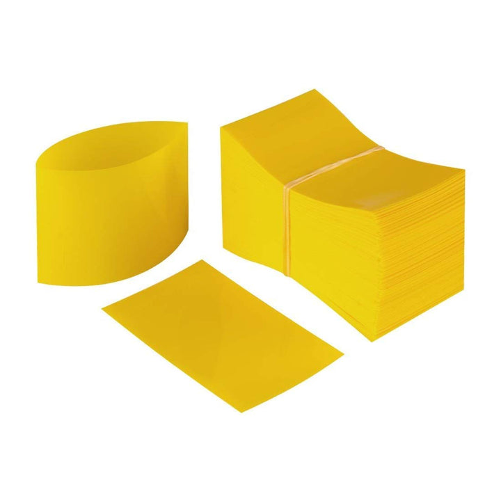 45mm x 52mm (1.77 x 2.05 in) Yellow Perforated Shrink Band