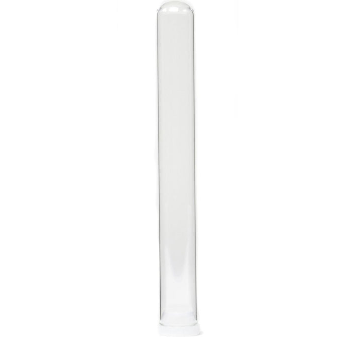 Glass Shell Borosilicate Vial Round Bottom 21 Dram 24.5x203mm #SS RB 8